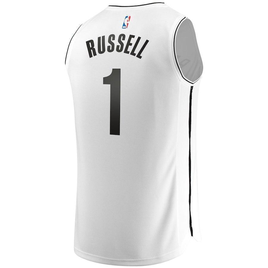 1-D'Angelo Russell Brooklyn Nets Jersey White - Association Edition labza 1-D'Angelo Russell Brooklyn Nets Jersey White - Association Edition labza