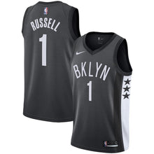 Load image into Gallery viewer, 1-D&#39;Angelo Russell Brooklyn Nets  Swingman Jersey - Statement Edition – Gray