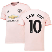 Load image into Gallery viewer, 10-Marcus Rashford Manchester United Away Soccer Jersey 2018-19 – Coral