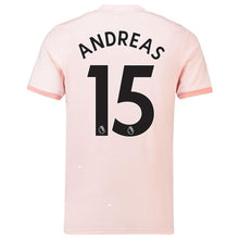Load image into Gallery viewer, 15-Andreas Pereira Manchester United Away Soccer Jersey 2018-19 – Coral