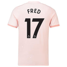 Load image into Gallery viewer, 17-Fred Manchester United Away Soccer Jersey 2018-19 – Coral