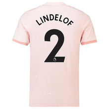 Load image into Gallery viewer, 2-Victor Lindelof Manchester United Away Soccer Jersey 2018-19 – Coral