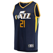 Load image into Gallery viewer, 21-Trey Lewis Utah Jazz  Jersey - Icon Edition - Navy