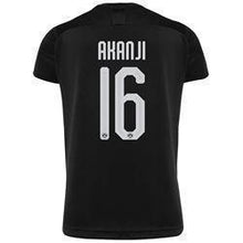 Load image into Gallery viewer, Akanji 16 Borussia Dortmund 2019-20 Away Stadium Player Jersey – Black