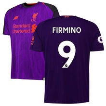 Load image into Gallery viewer, Liverpool 9-Roberto Firmino New Balance Away Soccer Jersey 2018-2019 – Purple