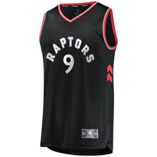 Load image into Gallery viewer, 9-Serge Ibaka Toronto Raptors Jersey Black - Statement Edition