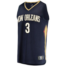 Load image into Gallery viewer, Josh Hart New Orleans Pelicans Fanatics Branded Fast Break Replica Jersey Navy - Icon Edition