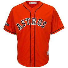 Load image into Gallery viewer, Jose Altuve Houston Astros Majestic 2019 Postseason Official Cool Base Player Jersey - Orange