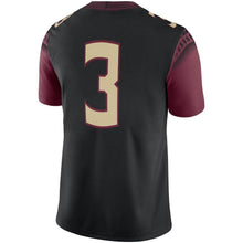Load image into Gallery viewer, #3 Florida State Seminoles Nike Alternate Game Jersey - Black