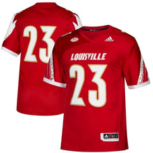 Load image into Gallery viewer, #23 Louisville Cardinals adidas Premier Jersey - Red
