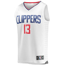 Load image into Gallery viewer, Paul George LA Clippers Fanatics Branded Fast Break Replica Jersey White - Association Edition
