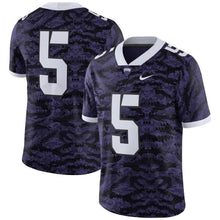 Load image into Gallery viewer, #5 TCU Horned Frogs Nike Limited Football Jersey - Purple