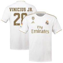 Load image into Gallery viewer, Vinícius Júnior Real Madrid Home Soccer Jersey 2019-20 Jersey – White