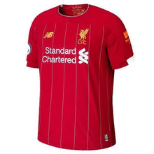 Load image into Gallery viewer, Mohamed Salah Liverpool New Balance Home Soccer Jersey 2019-20 Jersey – Red