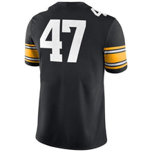 Load image into Gallery viewer, #47 Iowa Hawkeyes Nike Game Jersey - Black