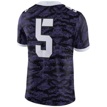 Load image into Gallery viewer, #5 TCU Horned Frogs Nike Limited Football Jersey - Purple