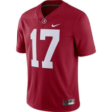 Load image into Gallery viewer, #17 Alabama Crimson Tide Nike Limited Jersey - Crimson