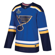 Load image into Gallery viewer, St. Louis Blues adidas 2019 Stanley Cup Champions Patch Jersey - Blue