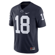 Load image into Gallery viewer, #18 Penn State Nittany Lions Nike Limited Football Jersey - Navy