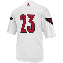 Load image into Gallery viewer, #23 Louisville Cardinals adidas Replica Football Jersey - White