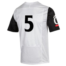 Load image into Gallery viewer, #5 Cincinnati Bearcats Under Armour Replica Football Jersey - White