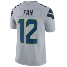 Load image into Gallery viewer, 12s Seattle Seahawks Nike Vapor Untouchable Limited Player Jersey - Gray
