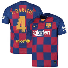 Load image into Gallery viewer, Ivan Rakitic Barcelona Home Soccer Jersey 2019-20 - Royal