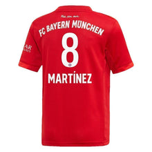 Load image into Gallery viewer, Javi Martínez Bayern Munich Home Soccer Jersey 2019-20 Jersey – Red