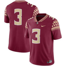Load image into Gallery viewer, #3 Florida State Seminoles Nike Game Jersey - Garnet