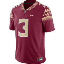 Load image into Gallery viewer, #3 Florida State Seminoles Nike Game Jersey - Garnet
