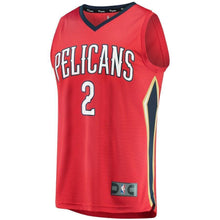Load image into Gallery viewer, Lonzo Ball New Orleans Pelicans Fanatics Branded Fast Break Jersey Red - Statement Edition