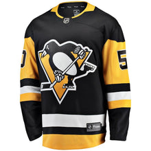 Load image into Gallery viewer, Juuso Riikola Pittsburgh Penguins Fanatics Branded Home Breakaway Player Jersey - Black