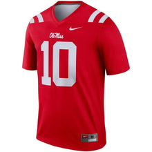 Load image into Gallery viewer, #10 Ole Miss Rebels Nike Legend Jersey - Red