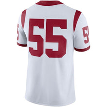 Load image into Gallery viewer, #55 USC Trojans Nike Game Jersey - White