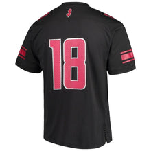 Load image into Gallery viewer, #18 Rutgers Scarlet Knights adidas Special Game Premier Jersey - Black