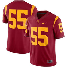 Load image into Gallery viewer, #55 USC Trojans Nike Game Jersey - Cardinal
