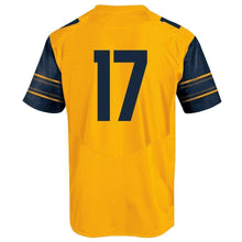 Load image into Gallery viewer, #17 Cal Bears Under Armour Replica Football Jersey - Gold