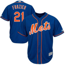 Load image into Gallery viewer, Todd Frazier New York Mets Majestic Official Cool Base Player Jersey - Royal