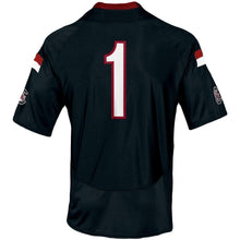 Load image into Gallery viewer, #1 South Carolina Gamecocks Under Armour Premier Football Jersey - Black
