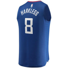Load image into Gallery viewer, Maurice Harkless LA Clippers Fanatics Branded Fast Break Replica Jersey Royal - Icon Edition
