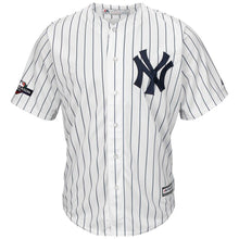 Load image into Gallery viewer, New York Yankees Majestic 2019 Postseason Official Cool Base Team Jersey - White/Navy