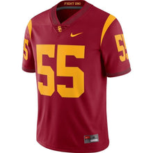 Load image into Gallery viewer, #55 USC Trojans Nike Limited Jersey - Cardinal