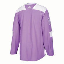 Load image into Gallery viewer, Florida Panthers adidas 2018 Hockey Fights Cancer Blank Practice Jersey - Purple