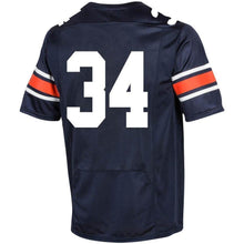Load image into Gallery viewer, #34 Auburn Tigers Under Armour Premier Football Jersey - Navy