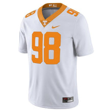 Load image into Gallery viewer, #98 Tennessee Volunteers Nike Limited Football Jersey - White