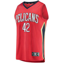 Load image into Gallery viewer, Alexis Ajinca New Orleans Pelicans Fanatics Branded Fast Break Player Jersey Red - Statement Edition