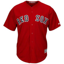Load image into Gallery viewer, J.D. Martinez Boston Red Sox Majestic Alternate Official Cool Base Replica Player Jersey - Scarlet
