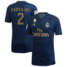 Load image into Gallery viewer, Daniel Carvajal Real Madrid Away Soccer Jersey 2019-20 – Blue