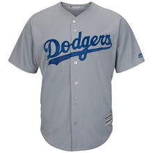 Load image into Gallery viewer, Corey Seager Los Angeles Dodgers Majestic Road Official Cool Base Replica Player Jersey - Gray