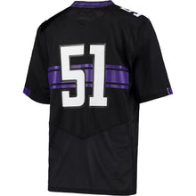 Load image into Gallery viewer, #51 Northwestern Wildcats Under Armour Replica Football Jersey - Black -